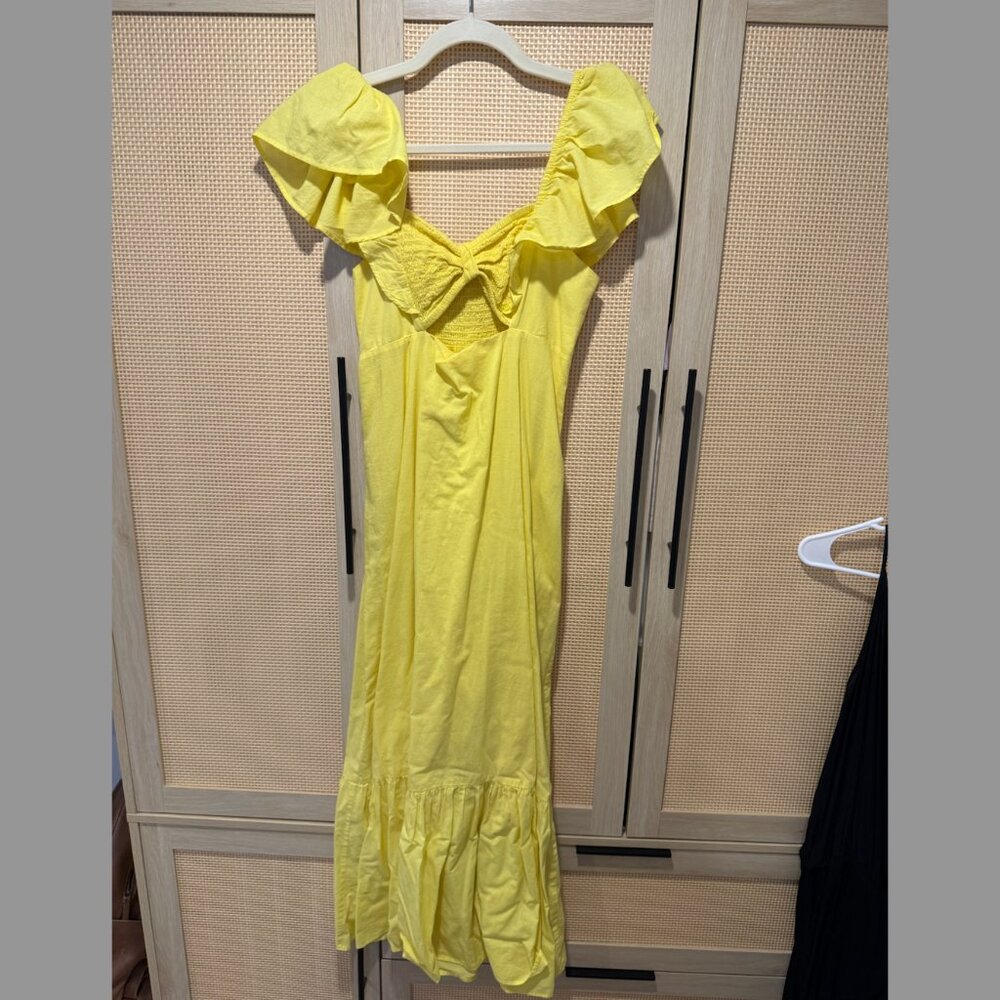 Yellow Fun Wedding Guest Dress